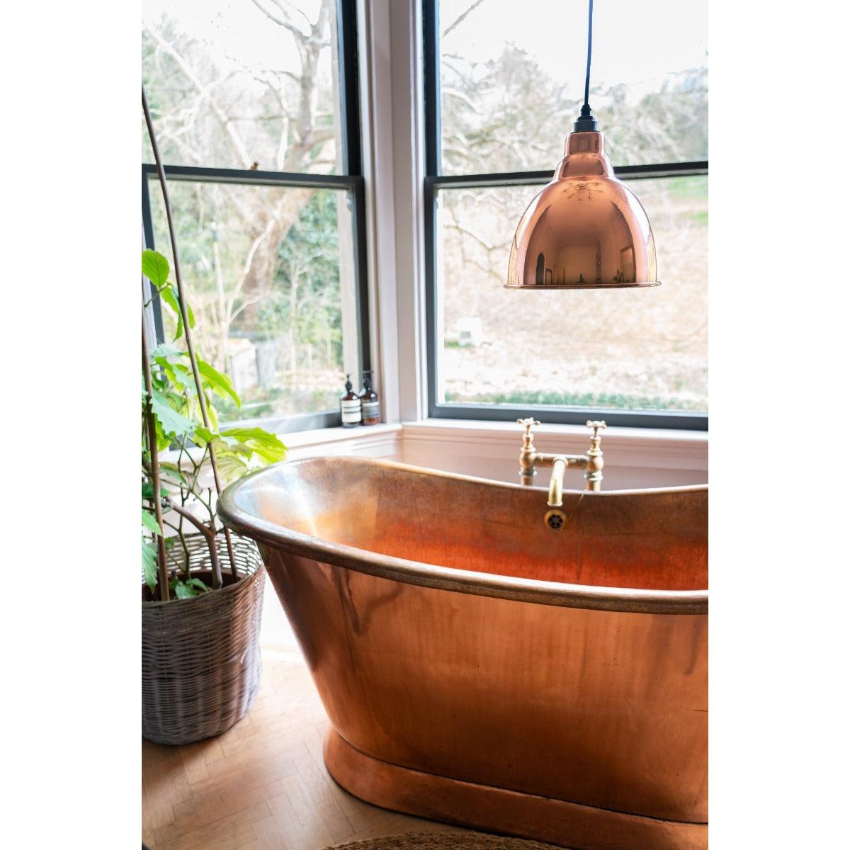 Smooth Copper Brindley Pendant | From The Anvil-Brindley-Yester Home