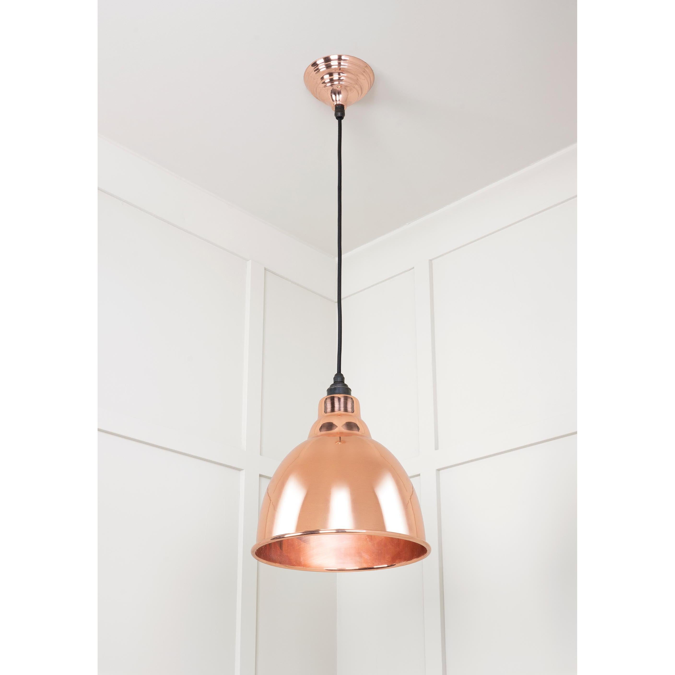 Smooth Copper Brindley Pendant | From The Anvil - Brindley - From The Anvil - Yester Home