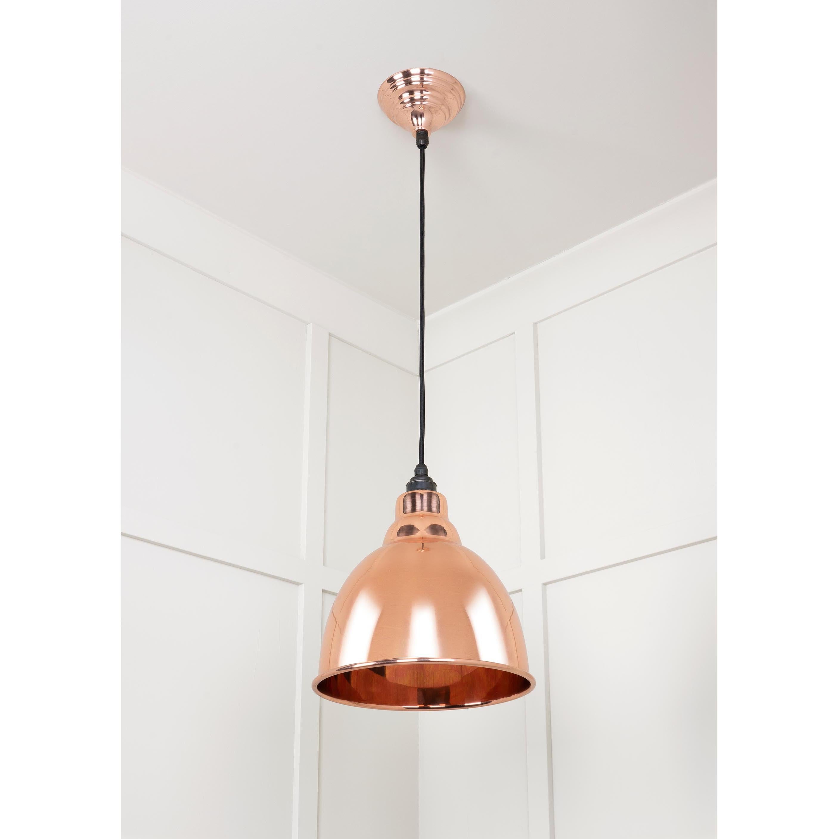 Smooth Copper Brindley Pendant | From The Anvil - Brindley - From The Anvil - Yester Home