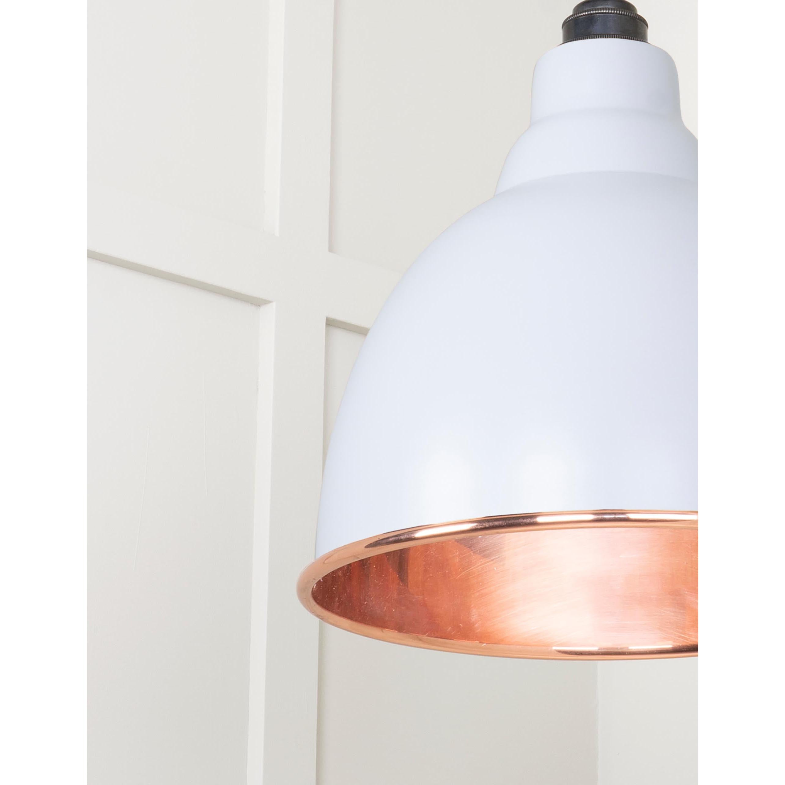 Smooth Copper Brindley Pendant in Birch | From The Anvil - Brindley - From The Anvil - Yester Home