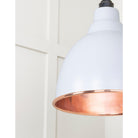Smooth Copper Brindley Pendant in Birch | From The Anvil-Brindley-Yester Home