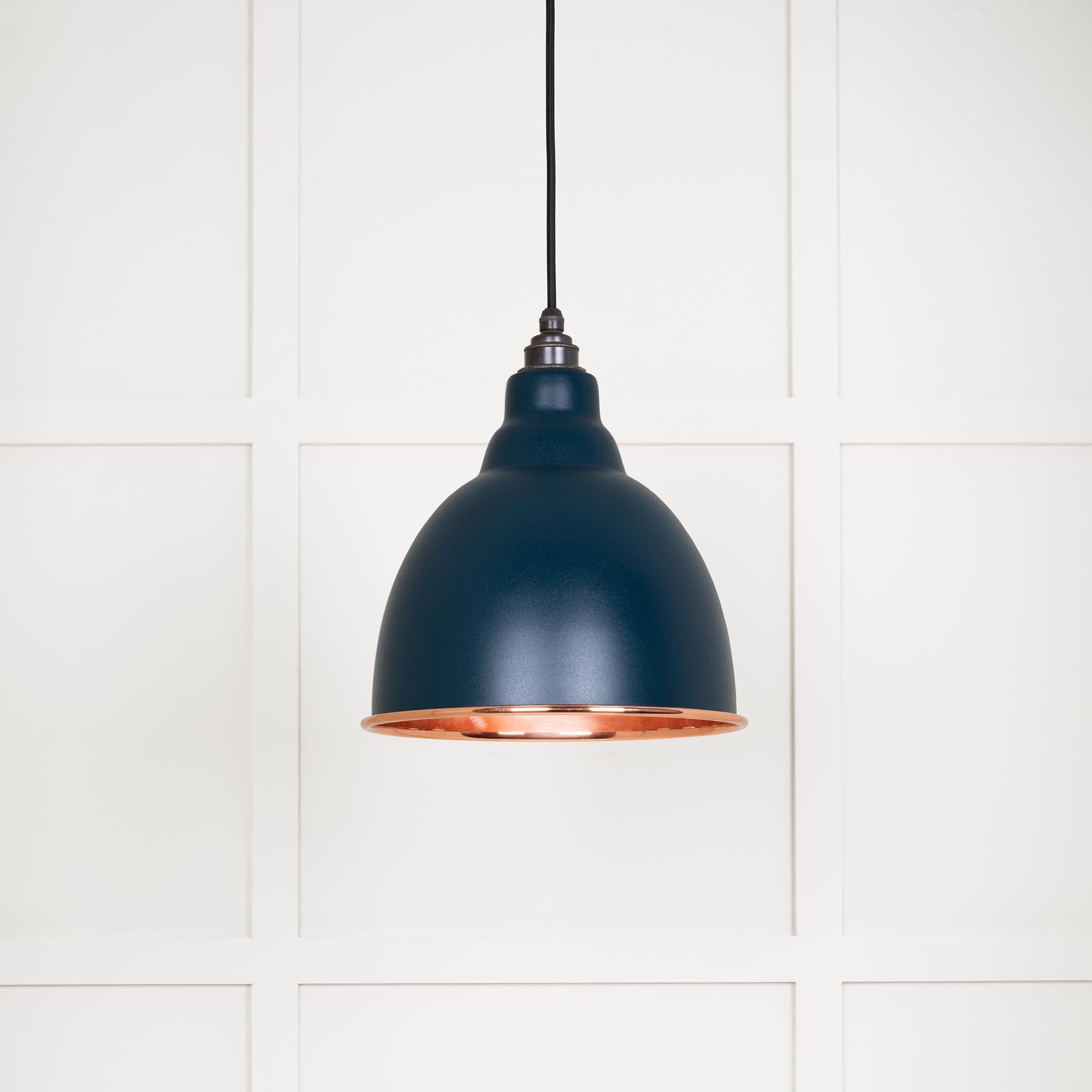Smooth Copper Brindley Pendant in Dusk | From The Anvil - Brindley - From The Anvil - Yester Home
