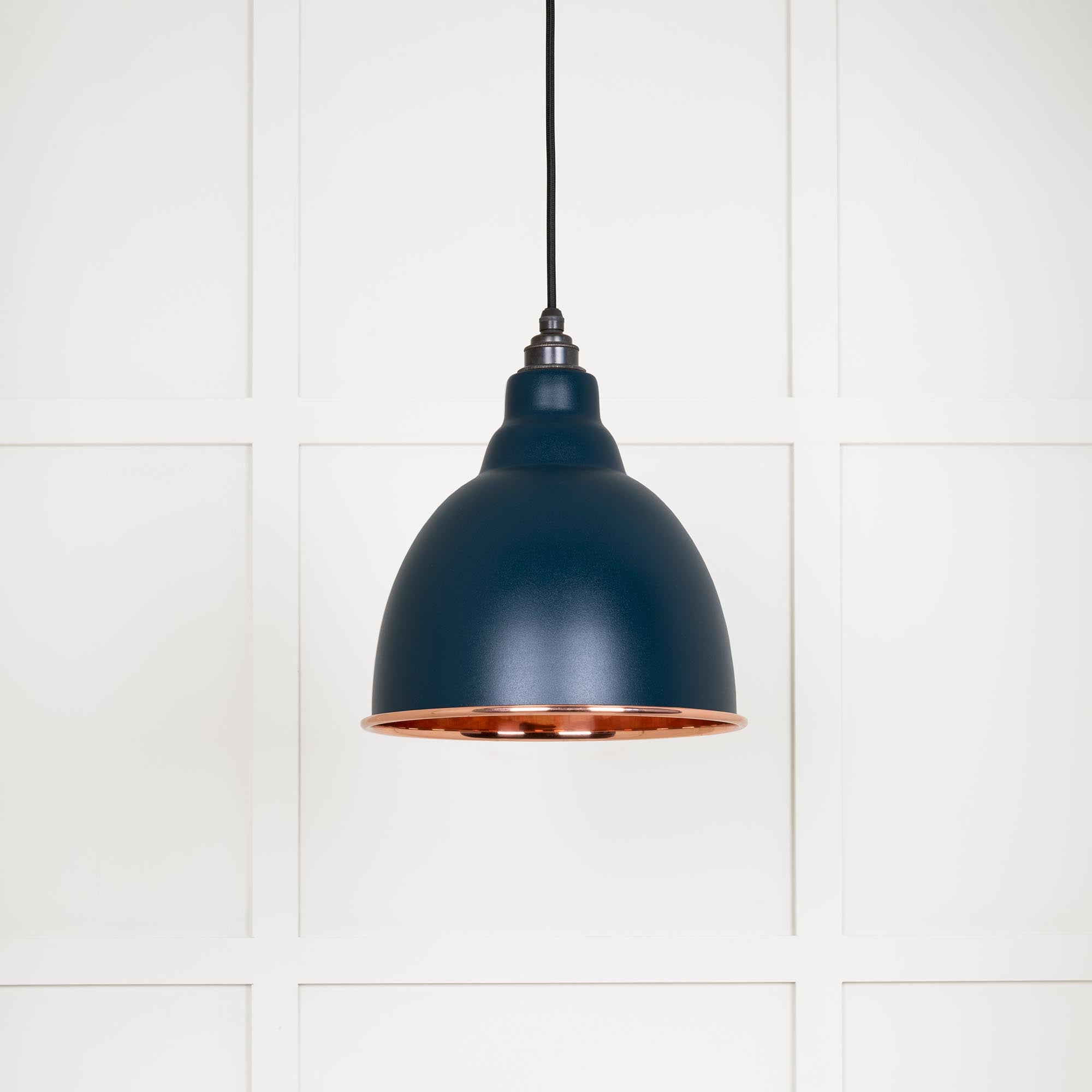 Smooth Copper Brindley Pendant in Dusk | From The Anvil - Brindley - From The Anvil - Yester Home