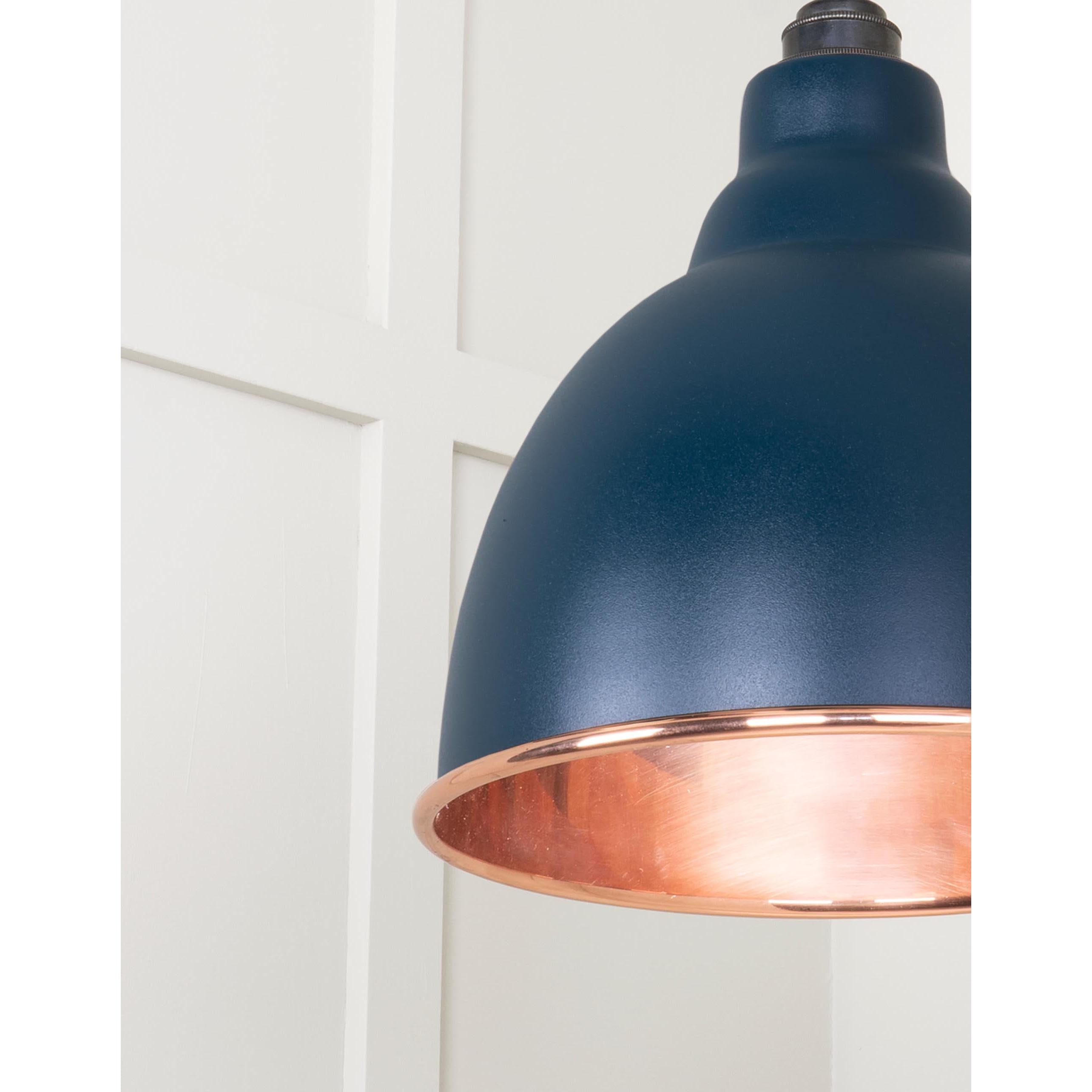 Smooth Copper Brindley Pendant in Dusk | From The Anvil - Brindley - From The Anvil - Yester Home