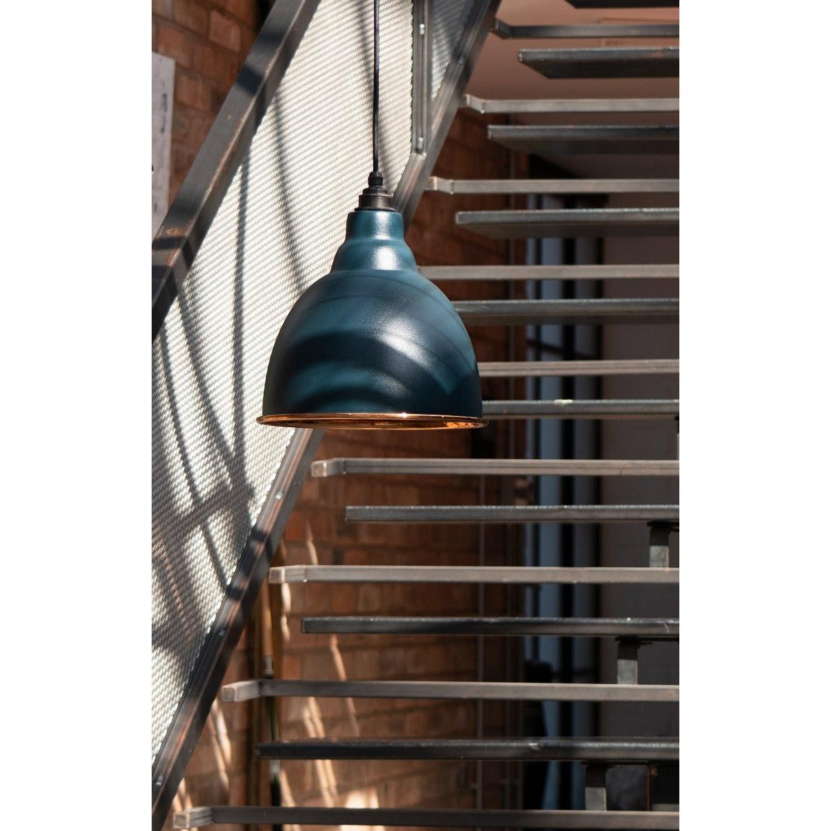 Smooth Copper Brindley Pendant in Dusk | From The Anvil-Brindley-Yester Home