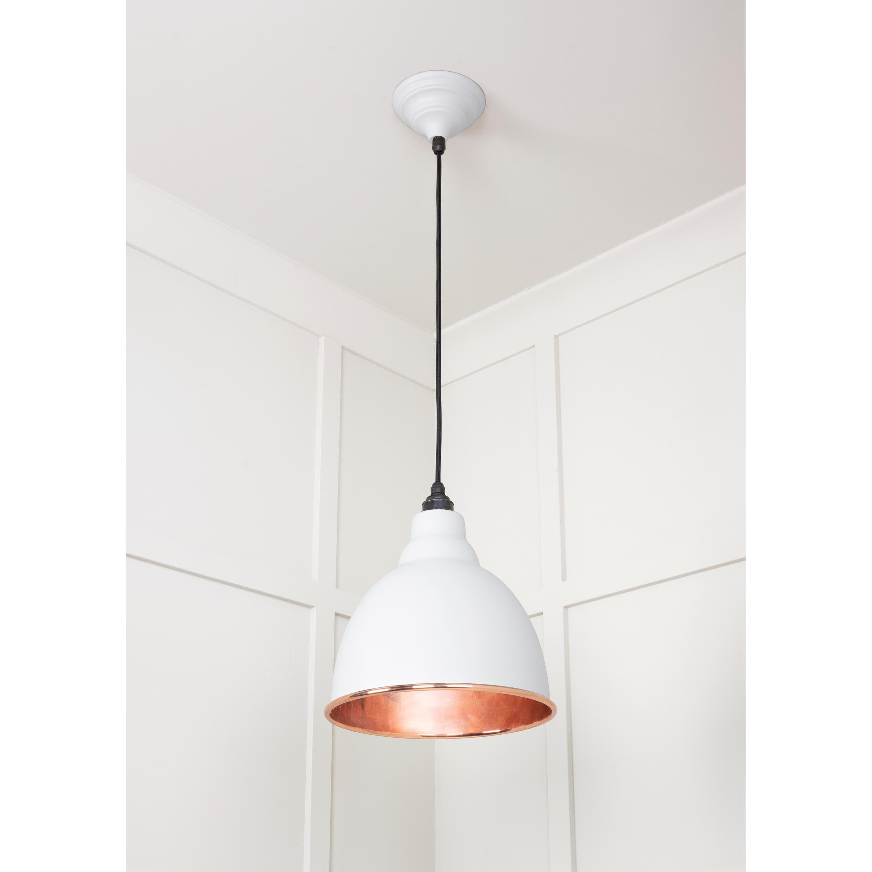 Smooth Copper Brindley Pendant in Flock | From The Anvil - Brindley - From The Anvil - Yester Home