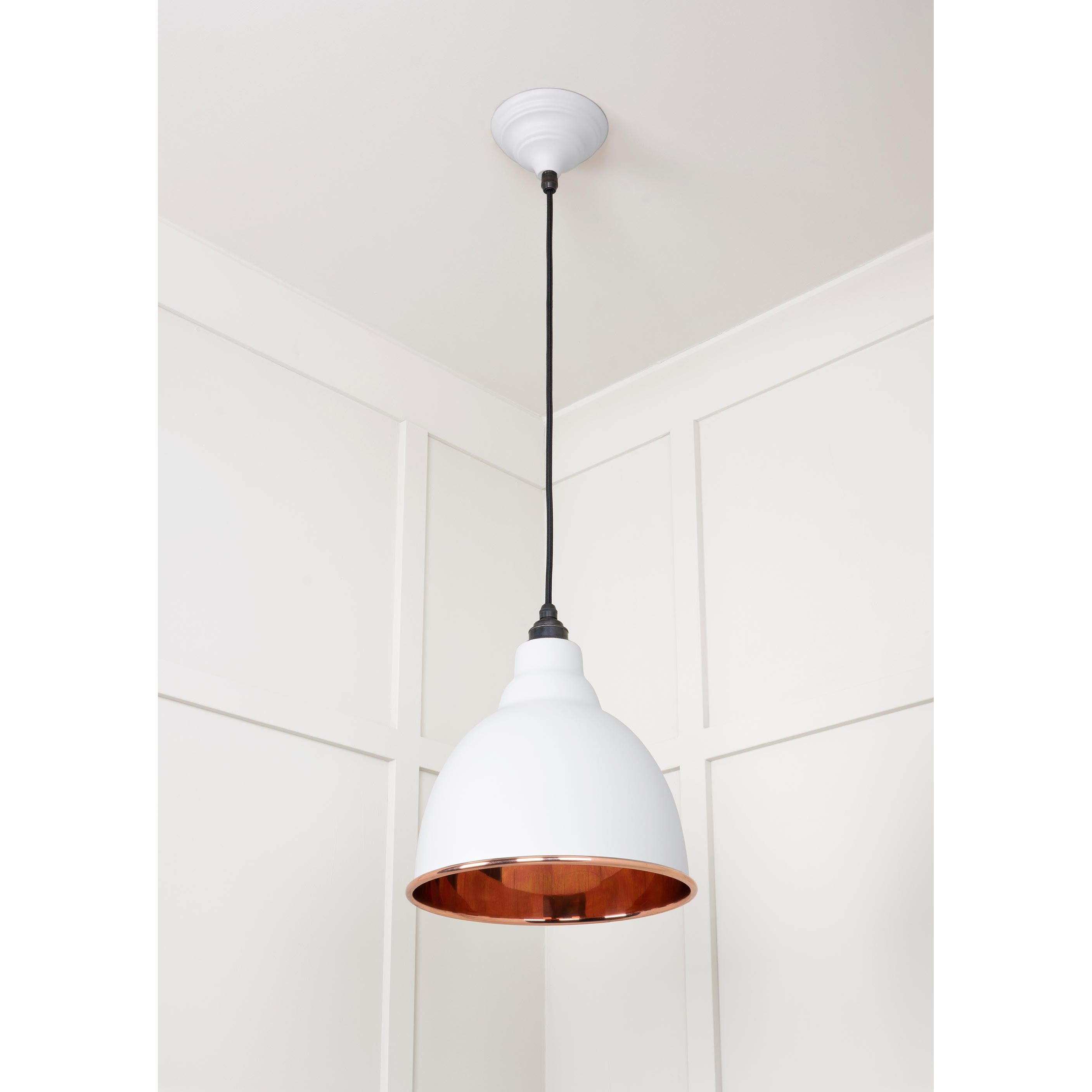 Smooth Copper Brindley Pendant in Flock | From The Anvil - Brindley - From The Anvil - Yester Home