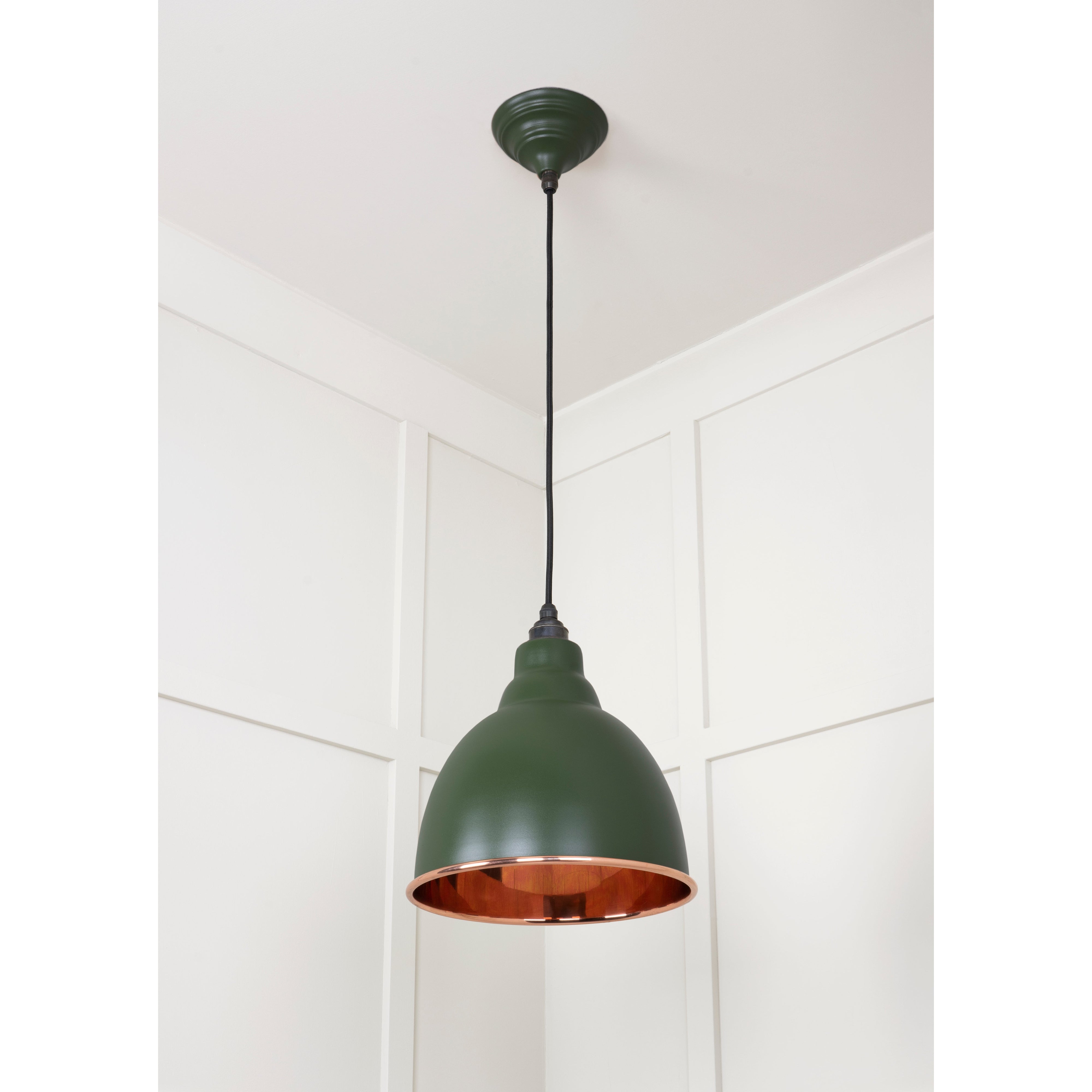 Smooth Copper Brindley Pendant in Heath | From The Anvil-Brindley-Yester Home