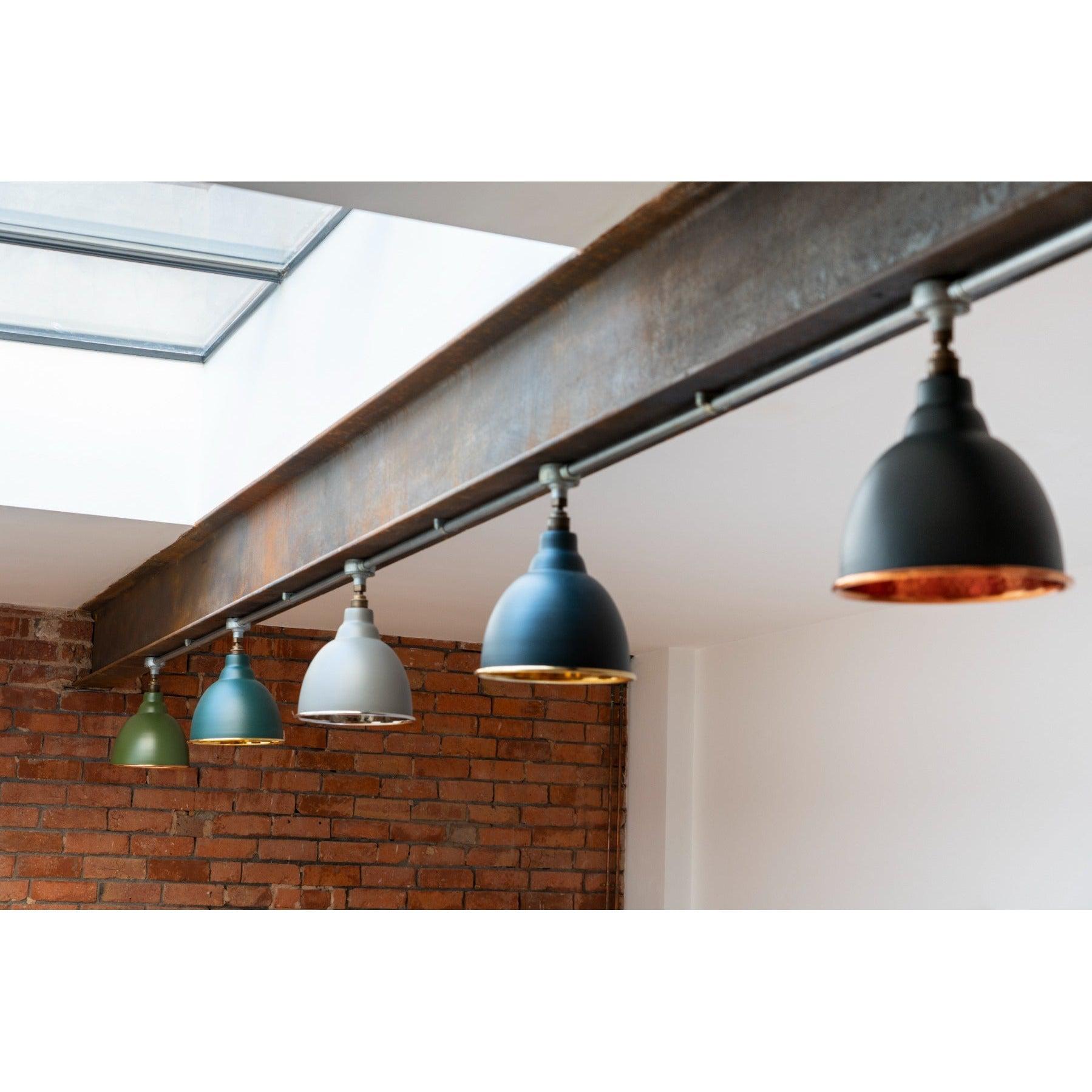 Smooth Copper Brindley Pendant in Heath | From The Anvil-Brindley-Yester Home