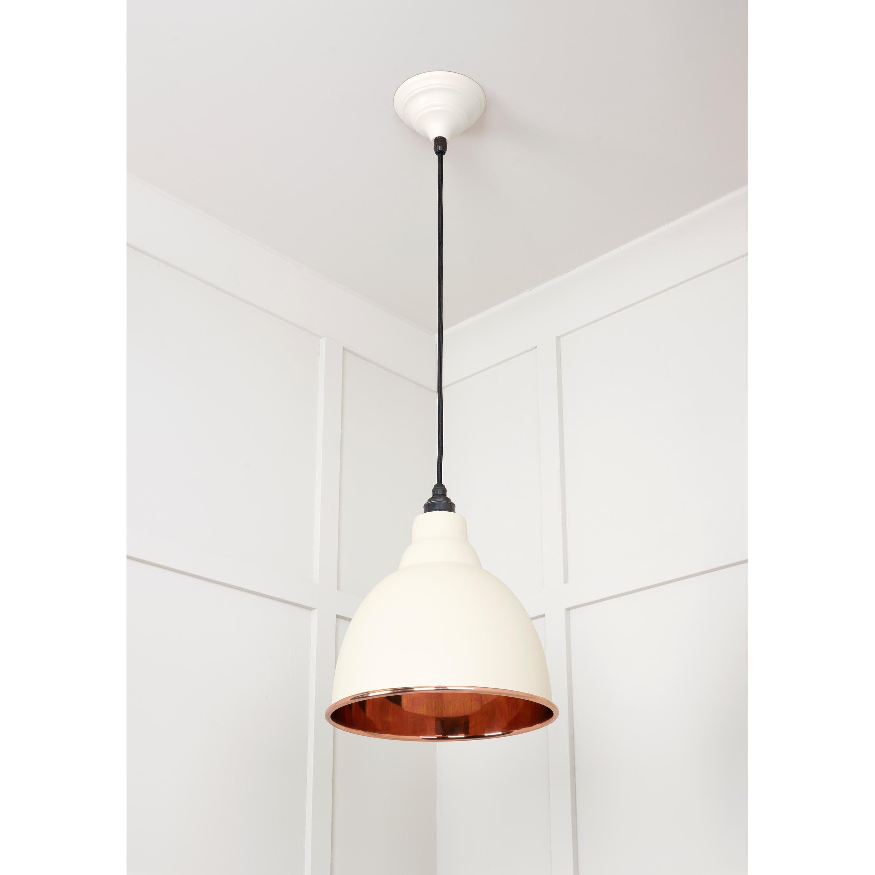 Smooth Copper Brindley Pendant in Teasel | From The Anvil - Brindley - From The Anvil - Yester Home