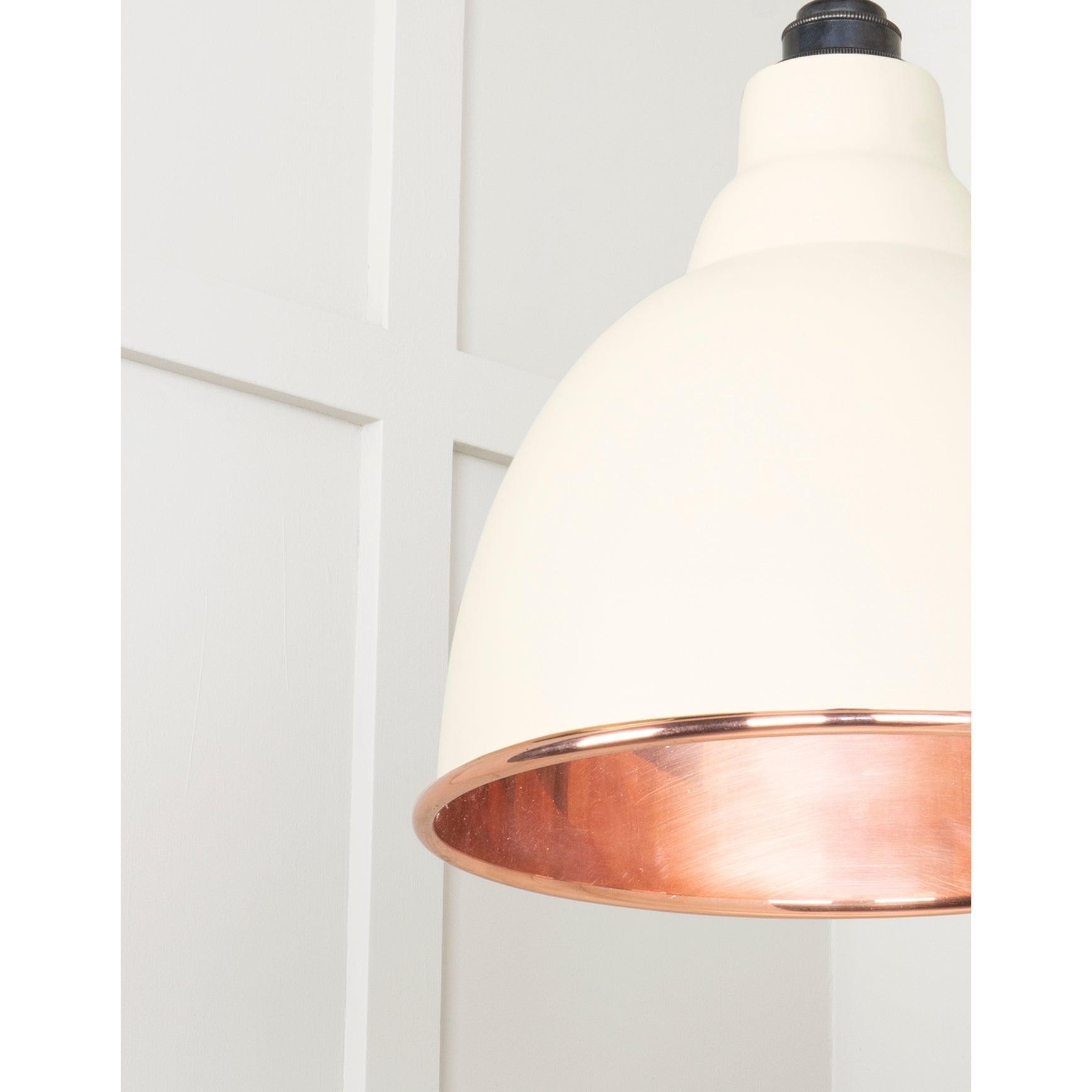 Smooth Copper Brindley Pendant in Teasel | From The Anvil-Brindley-Yester Home