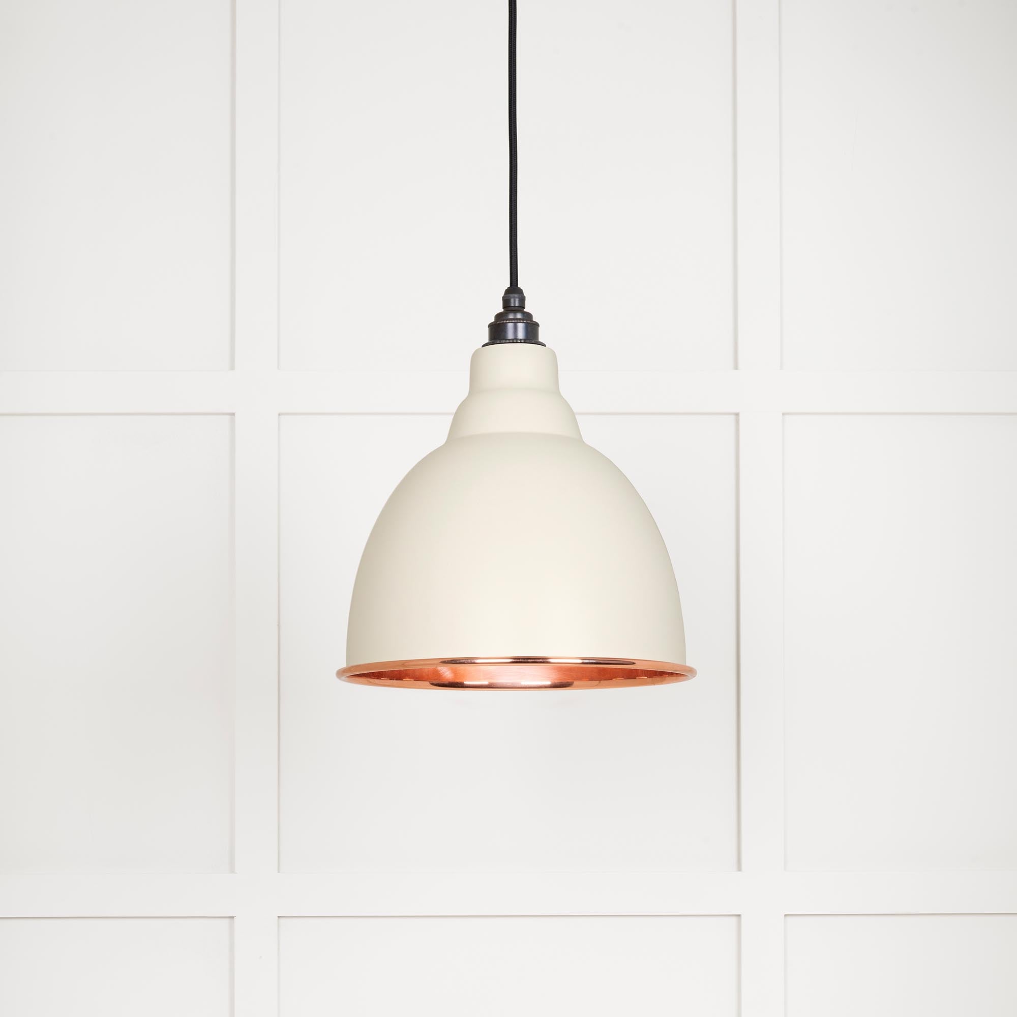 Smooth Copper Brindley Pendant in Teasel | From The Anvil - Brindley - From The Anvil - Yester Home