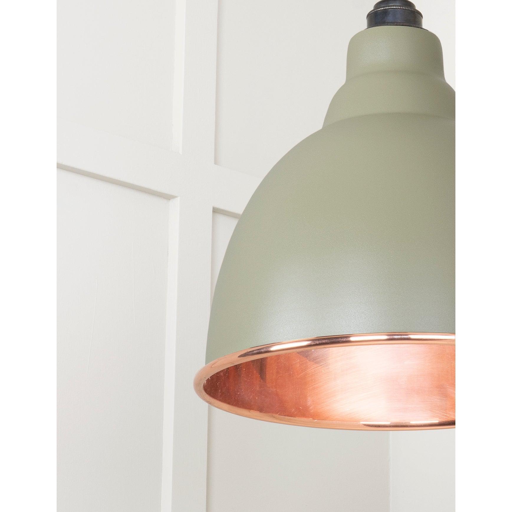 Smooth Copper Brindley Pendant in Tump | From The Anvil-Brindley-Yester Home