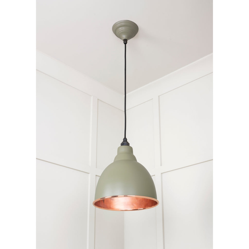 Smooth Copper Brindley Pendant in Tump | From The Anvil-Brindley-Yester Home