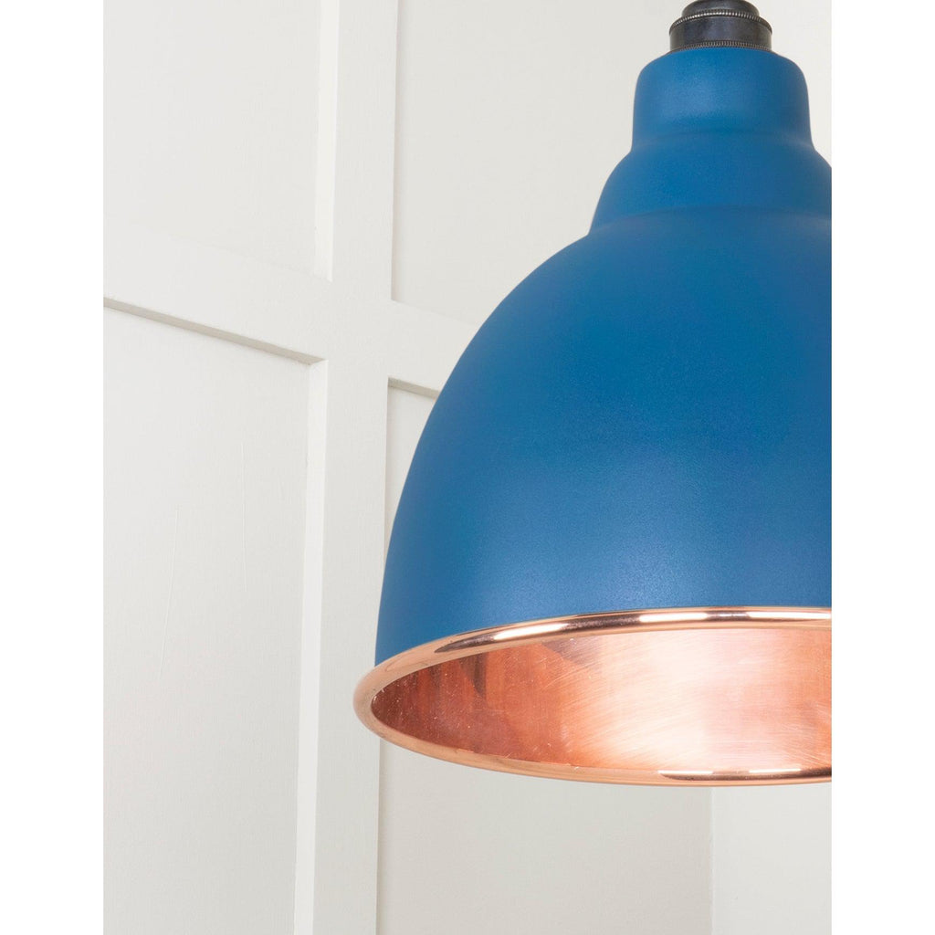 Smooth Copper Brindley Pendant in Upstream | From The Anvil