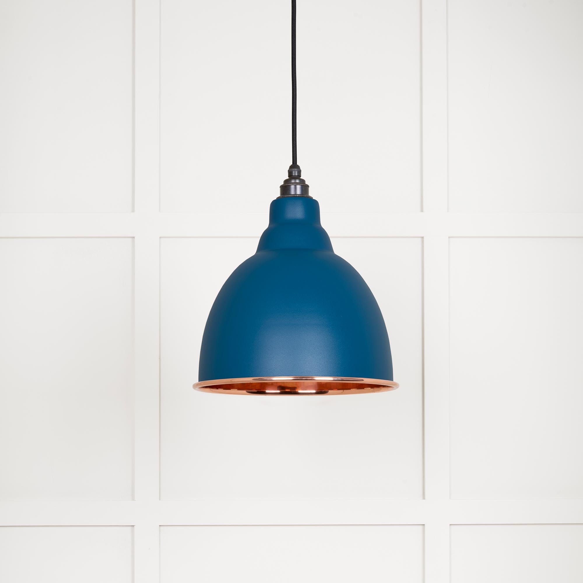 Smooth Copper Brindley Pendant in Upstream | From The Anvil - Brindley - From The Anvil - Yester Home