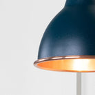 Smooth Copper Brindley Wall Light in Dusk | From The Anvil-Wall Lights-Yester Home