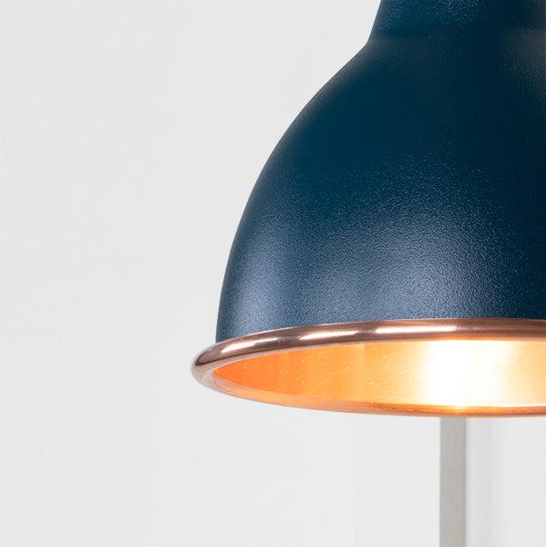 Smooth Copper Brindley Wall Light in Dusk | From The Anvil-Wall Lights-Yester Home