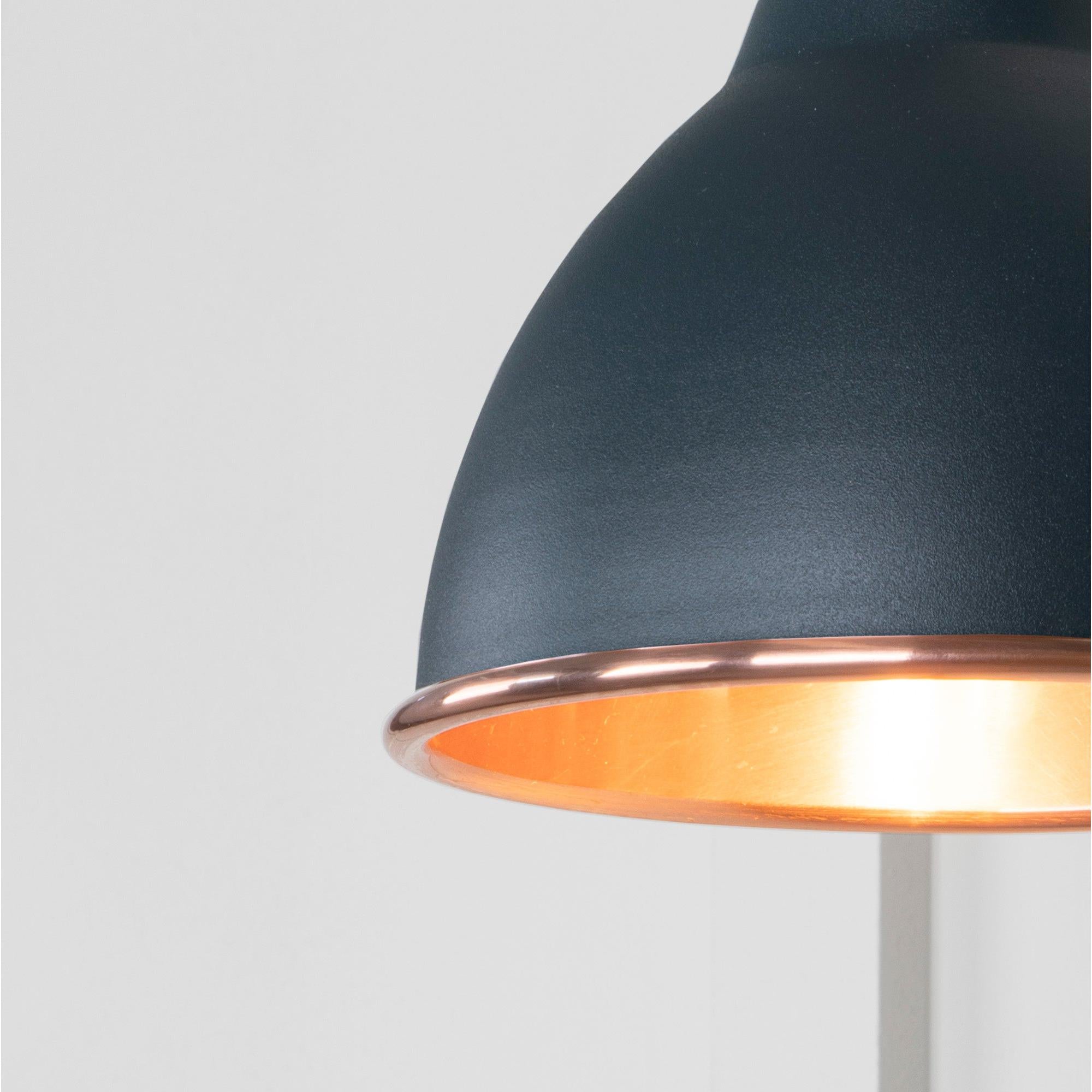 Smooth Copper Brindley Wall Light in Soot | From The Anvil - Wall Lights - From The Anvil - Yester Home