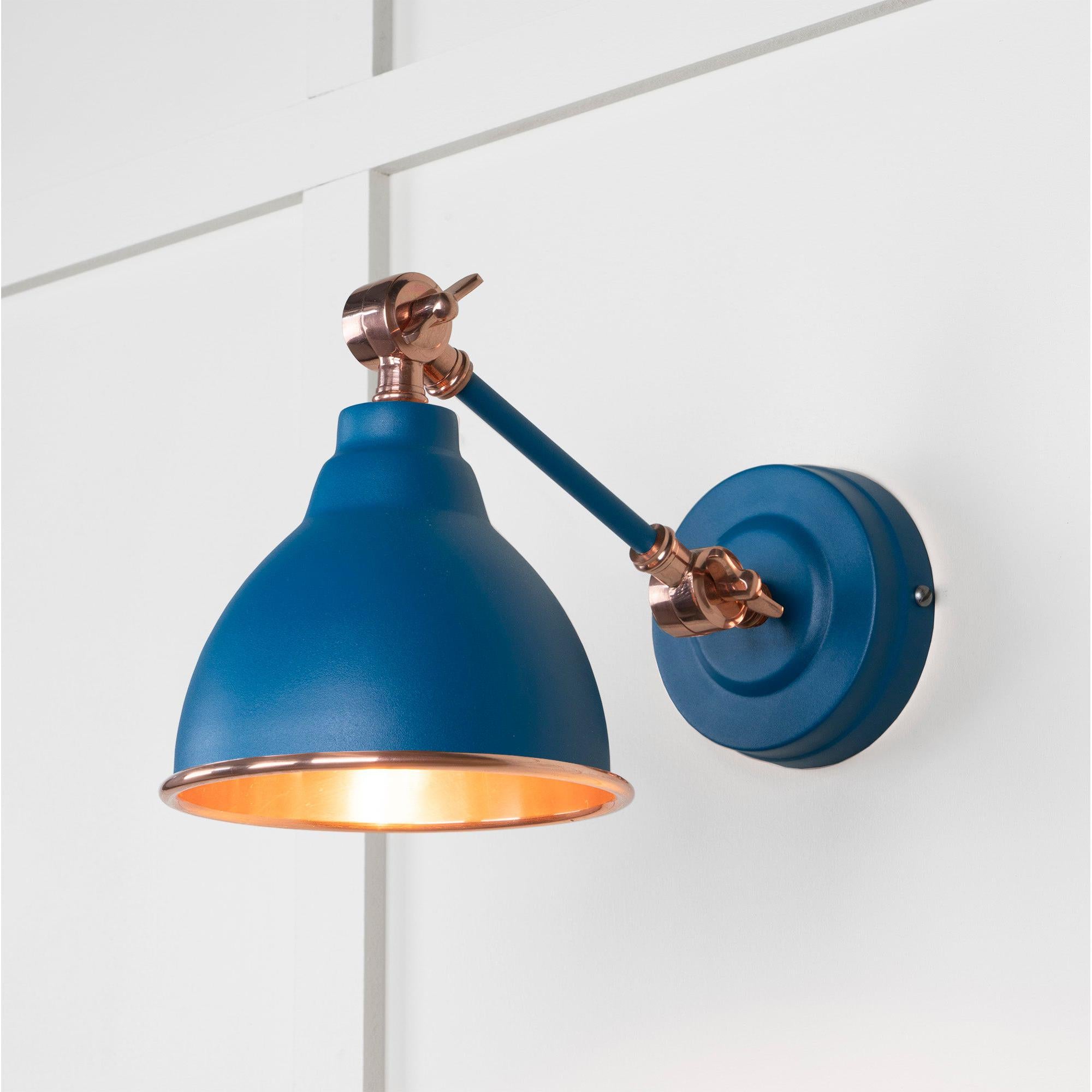Smooth Copper Brindley Wall Light in Upstream | From The Anvil - Wall Lights - From The Anvil - Yester Home