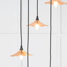 Smooth Copper Flora Cluster Pendant | From The Anvil-Cluster Pendants-Yester Home