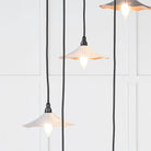 Smooth Copper Flora Cluster Pendant in Birch | From The Anvil-Cluster Pendants-Yester Home