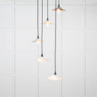 Smooth Copper Flora Cluster Pendant in Birch | From The Anvil-Cluster Pendants-Yester Home