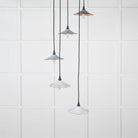 Smooth Copper Flora Cluster Pendant in Birch | From The Anvil-Cluster Pendants-Yester Home