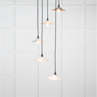 Smooth Copper Flora Cluster Pendant in Birch | From The Anvil-Cluster Pendants-Yester Home