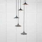 Smooth Copper Flora Cluster Pendant in Bluff | From The Anvil - Cluster Pendants - From The Anvil - Yester Home