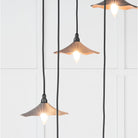 Smooth Copper Flora Cluster Pendant in Bluff | From The Anvil - Cluster Pendants - From The Anvil - Yester Home