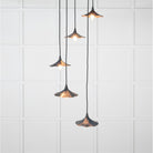 Smooth Copper Flora Cluster Pendant in Dusk | From The Anvil-Cluster Pendants-Yester Home