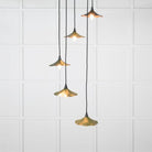 Smooth Copper Flora Cluster Pendant in Heath | From The Anvil-Cluster Pendants-Yester Home