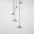 Smooth Copper Flora Cluster Pendant in Slate | From The Anvil - Cluster Pendants - From The Anvil - Yester Home