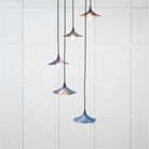 Smooth Copper Flora Cluster Pendant in Upstream | From The Anvil-Cluster Pendants-Yester Home