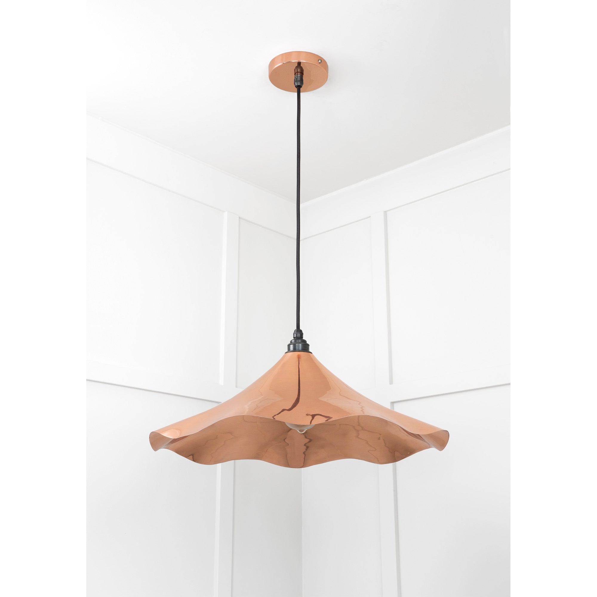 Smooth Copper Flora Pendant | From The Anvil - Ceiling Lights - From The Anvil - Yester Home