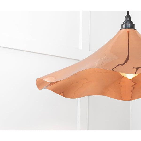 Smooth Copper Flora Pendant | From The Anvil-Ceiling Pendants-Yester Home
