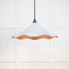 Smooth Copper Flora Pendant in Birch | From The Anvil-Ceiling Pendants-Yester Home