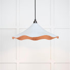 Smooth Copper Flora Pendant in Birch | From The Anvil-Ceiling Pendants-Yester Home