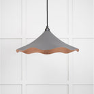 Smooth Copper Flora Pendant in Bluff | From The Anvil - Ceiling Lights - From The Anvil - Yester Home