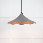 Smooth Copper Flora Pendant in Bluff | From The Anvil - Ceiling Lights - From The Anvil - Yester Home