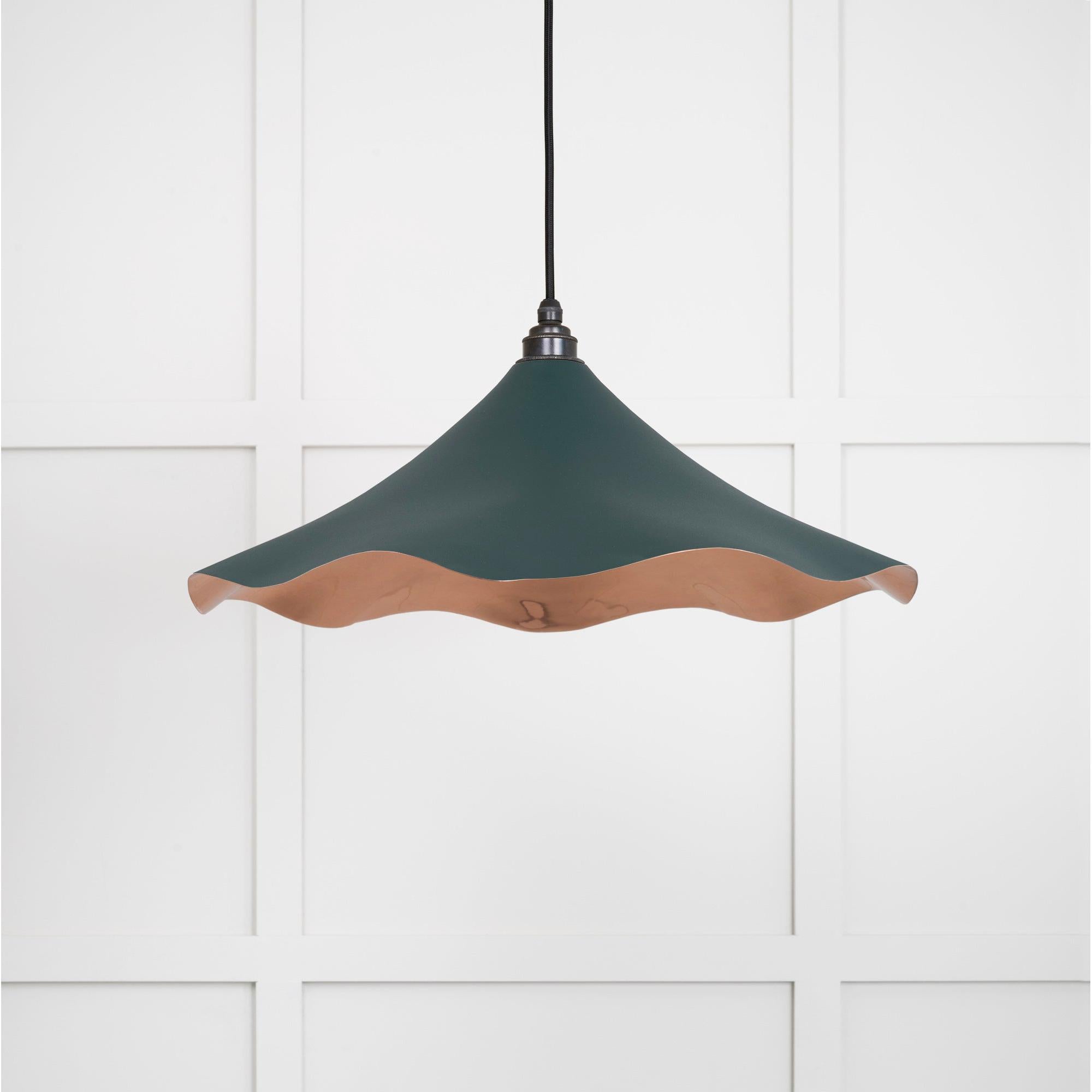 Smooth Copper Flora Pendant in Dingle | From The Anvil - Ceiling Lights - From The Anvil - Yester Home
