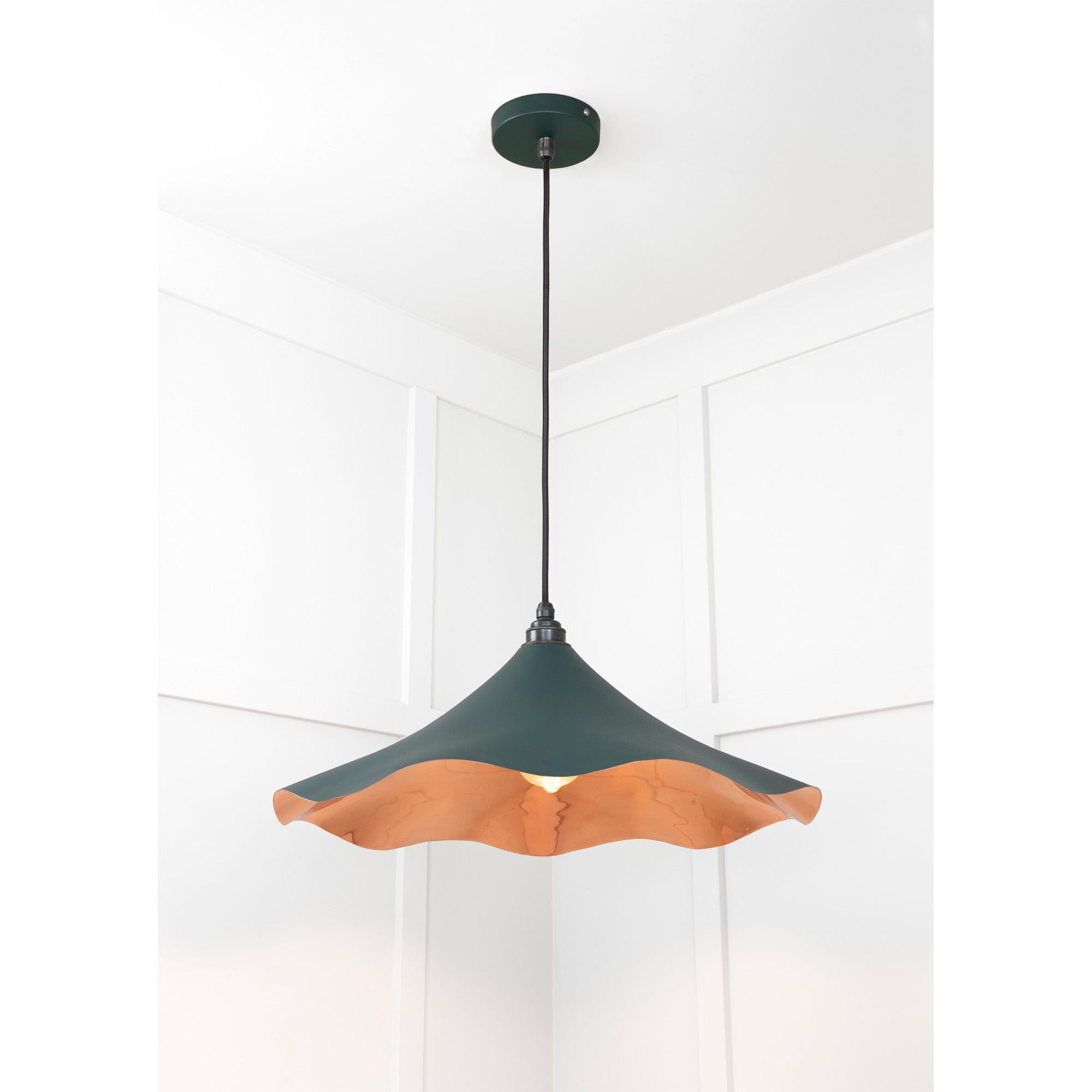 Smooth Copper Flora Pendant in Dingle | From The Anvil - Ceiling Lights - From The Anvil - Yester Home