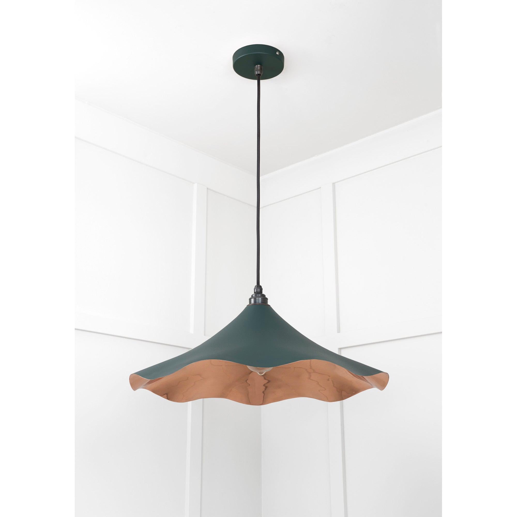 Smooth Copper Flora Pendant in Dingle | From The Anvil - Ceiling Lights - From The Anvil - Yester Home
