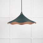 Smooth Copper Flora Pendant in Dingle | From The Anvil-Ceiling Pendants-Yester Home