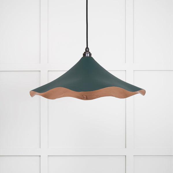 Smooth Copper Flora Pendant in Dingle | From The Anvil-Ceiling Pendants-Yester Home