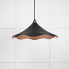 Smooth Copper Flora Pendant in Elan Black | From The Anvil - Ceiling Lights - From The Anvil - Yester Home