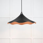 Smooth Copper Flora Pendant in Elan Black | From The Anvil - Ceiling Lights - From The Anvil - Yester Home
