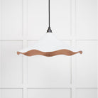 Smooth Copper Flora Pendant in Flock | From The Anvil - Ceiling Lights - From The Anvil - Yester Home