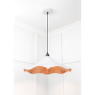 Smooth Copper Flora Pendant in Flock | From The Anvil - Ceiling Lights - From The Anvil - Yester Home